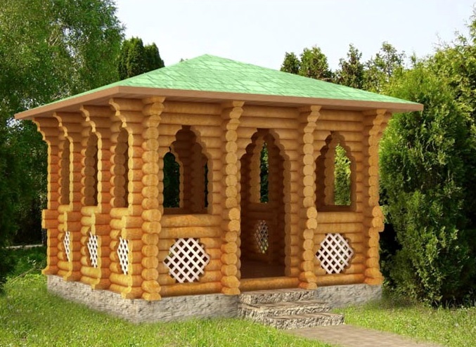 Беседка009